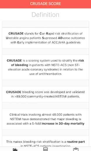 CRUSADE Risk Score for ACS: Stratify Bleeding Risk 2