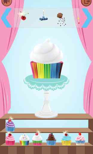 Cupcake Maker - decorate sweet cakes  2