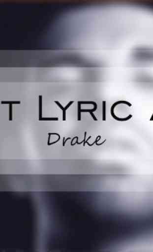 Drake Paroles de chansons - Hors ligne 1