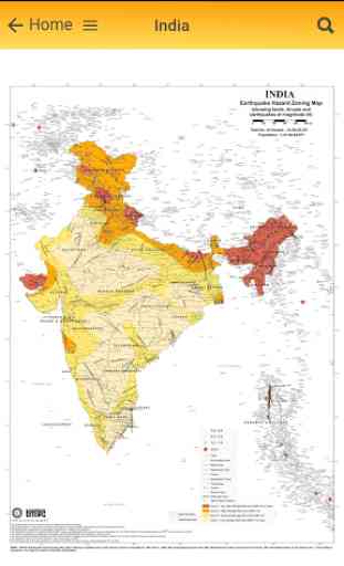 Earthquake Hazard Map of India 2