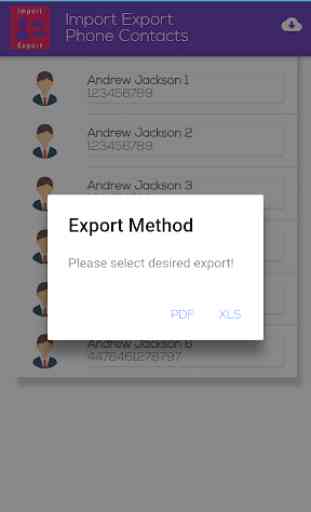 Export import contacts 3