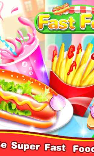 Fast Food Games- Food Cooking Games 1