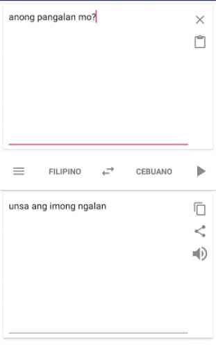 Filipino Tagalog Cebuano Translator 4