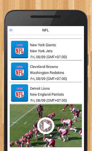 Football NFL Live 2019: Schedule, Score, Streaming 4