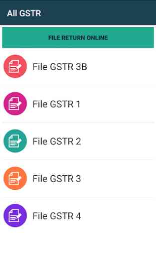 GST Return Filing, Rate Finder, e-Way bill 4
