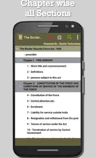 India - The Border Security Force Act, 1968 2
