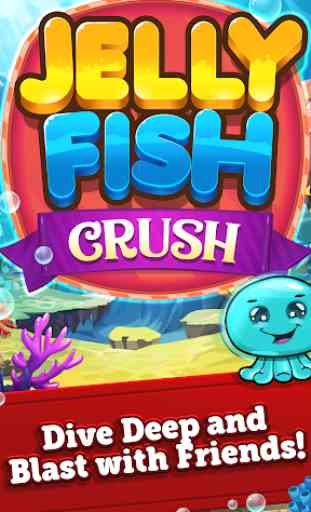 Jelly Fish Crush Mania: 2020 Match 3 Game Free New 1