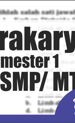 Kelas 8 SMP / MTS Mapel Prakarya Semester 1 1