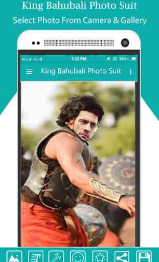 King bahubali Photo Suit 1