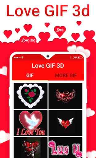 Love Gif 3D 1