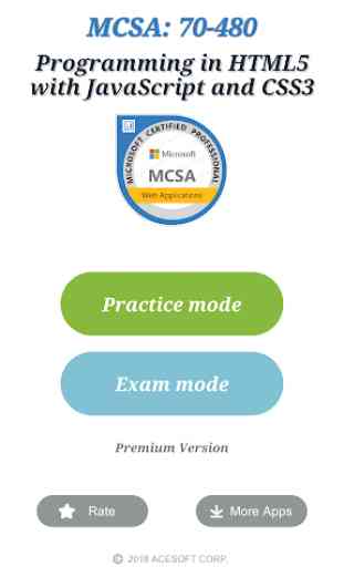 MCSA: Web Applications 70-480 Exam 1