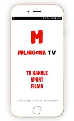 MilingonaTV - TV Kanale, Sport dhe Filma 1