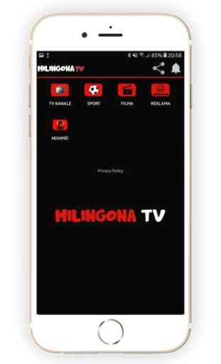 MilingonaTV - TV Kanale, Sport dhe Filma 3