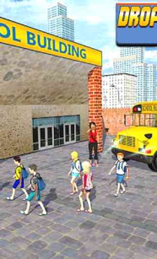 Modern City School Bus Simulator 2017 4