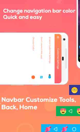 Navigation Bar -Navbar Customize Tools, Back, Home 2