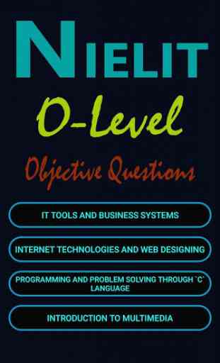 NIELIT O-LEVEL OBJECTIVE SOLUTION  |OLD PAPERS| 1