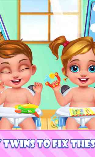 Nouveau-né Sweet Baby Twins 2: Soins du bébé 3