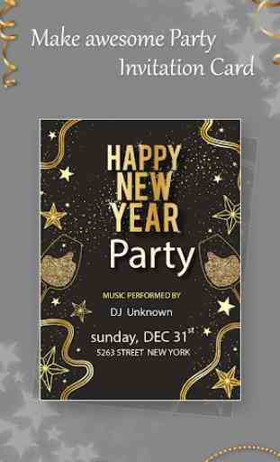 Party Invitation Card Maker 3