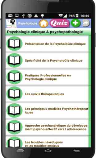 Psychologie clinique et psychopathologie 2