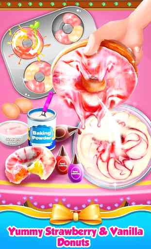 Rainbow Princess Bakery - Make Cupcake & Donut 2