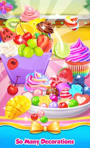 Rainbow Princess Bakery - Make Cupcake & Donut 4