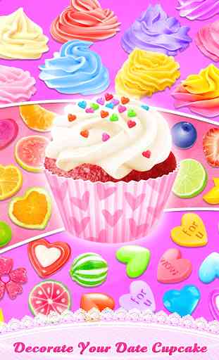 Red Velvet Cupcake - Date Night Sweet Desserts 3
