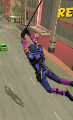 Rope Ninja Hero Grand City Gangster - Best Games 1