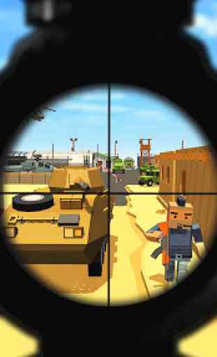 Royale Battlelands: Pixel FPS Shooting Game 2