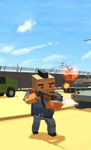 Royale Battlelands: Pixel FPS Shooting Game 4