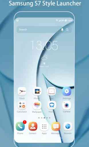 S7 Thème Galaxy Lanceur pour Samsung 1