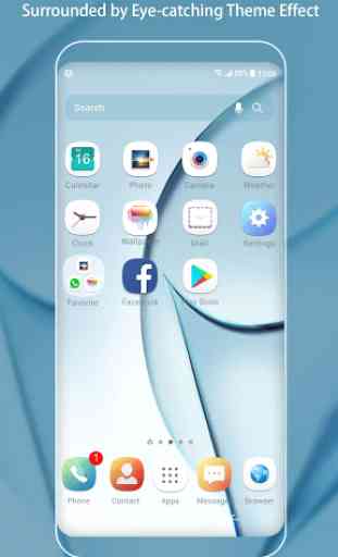 S7 Thème Galaxy Lanceur pour Samsung 2