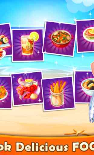 Seafood Cooking Chef: Addictive Free Cooking Games 3