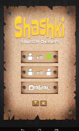 Shashki (Russian Checkers) 1