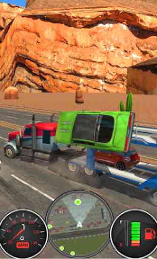 simulateur de camion de transporteur de voiture 19 2