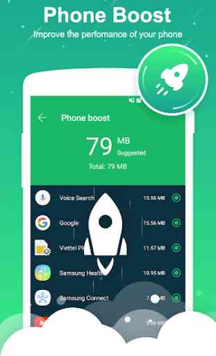 Speed Booster, Cleaner - unlimited and pro version 3