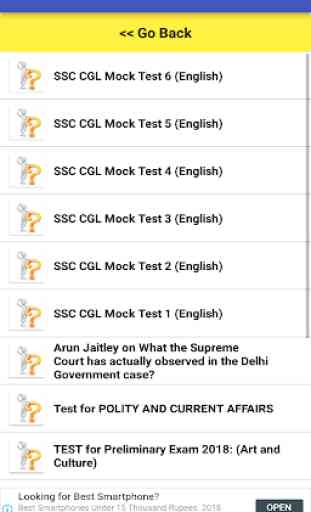 SSC CGL MOCK TESTS 2
