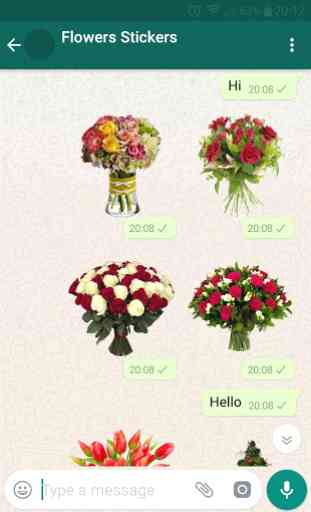 Stickers Fleurs Pour WhatsApp 2