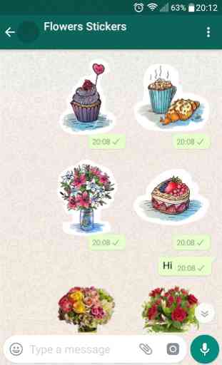 Stickers Fleurs Pour WhatsApp 4