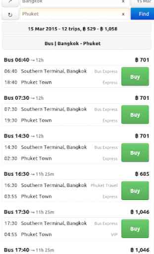 Ticket:Thai Railways Bus Ferry 2