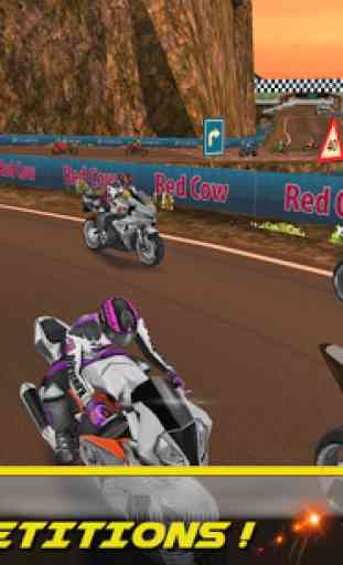 Traffic Highway Motorbike Racing 3D 2