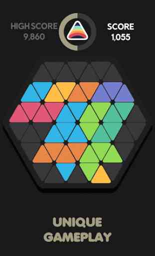 Trigon 1010! Triangle Block  Match Puzzle Game 1