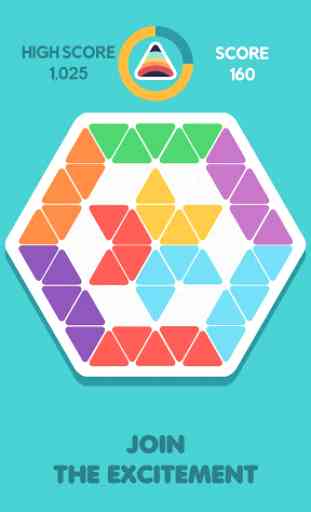 Trigon 1010! Triangle Block  Match Puzzle Game 4