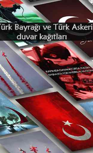 Türk Bayrağı Duvar Kağıtları 4K HD 3