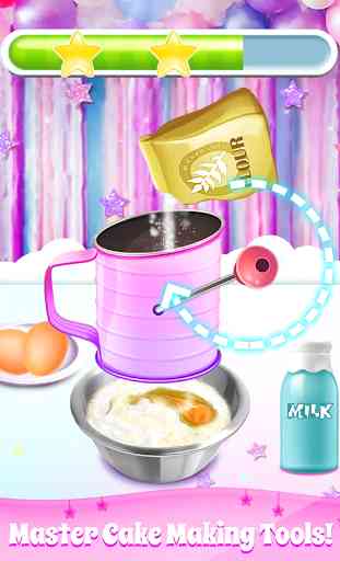Unicorn Cupcake Cones - Cooking Games for Girls 2
