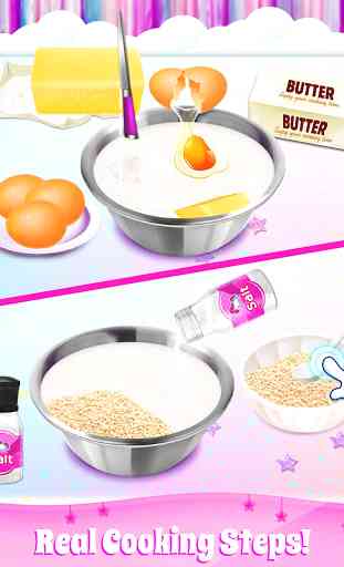 Unicorn Cupcake Cones - Cooking Games for Girls 3