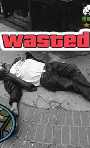 Wasted Photo Editor: Gangster Sticker 1