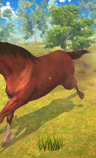 Wild Horse Family Simulator : Horse Games 3
