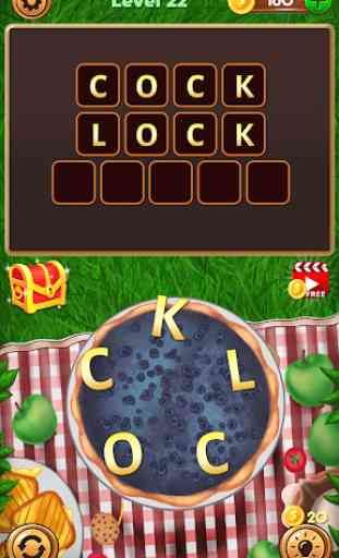 Word Evolution: Picnic (Free word puzzle games) 1