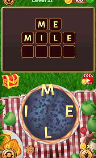 Word Evolution: Picnic (Free word puzzle games) 2