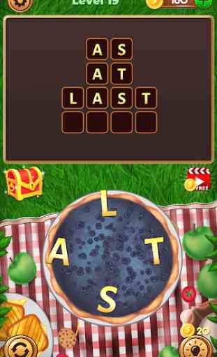 Word Evolution: Picnic (Free word puzzle games) 3